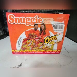Cheetos Fleece Blanket with Sleeves - Orange